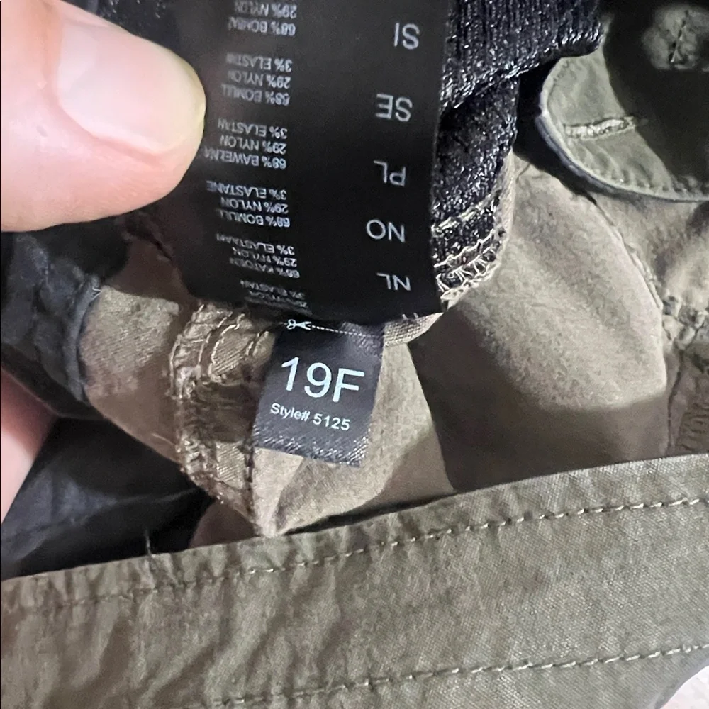 Kuhl Ramblr Vintage Patina Dye Shorts in Olive Drab Brown, Men’s size 38